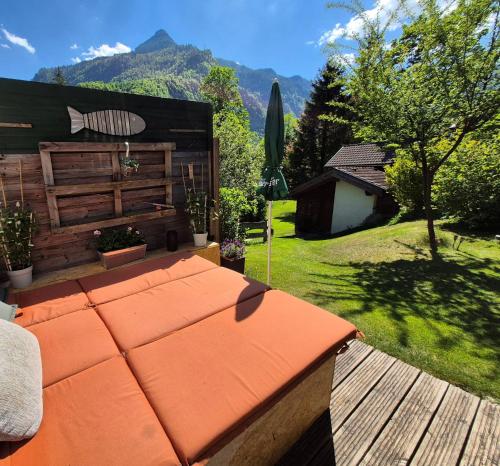 Vrt, Ferienlounge Bluntausee in Steghof