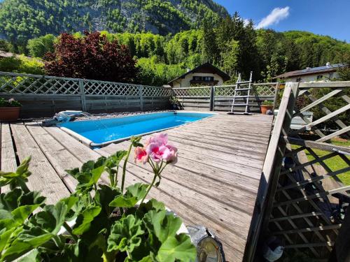 bazen, Ferienlounge Bluntausee in Steghof