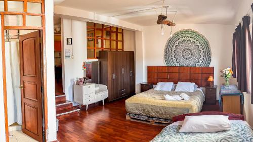 Terrace View House in Cusco Big Kitchen, Lounge and Private Yard