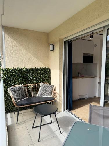 Studio Riviera, Centre-ville Cannes, Terrasse, Clim, Cannes (Foto 8)