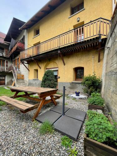 tuin, Maison 100m2 - 3 chambres in Villar-Saint-Pancrace