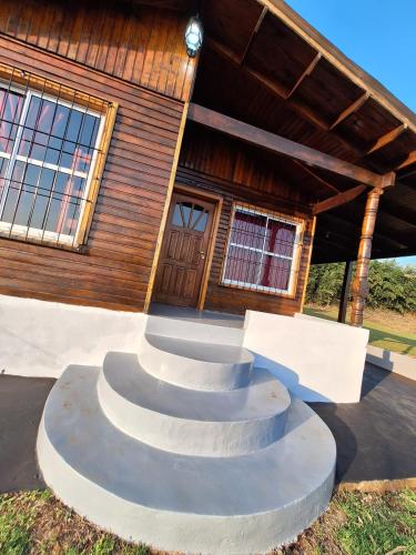 숙소 외관, Cabaña Buena Madera (Cabana Buena Madera) in 예르발 누에보