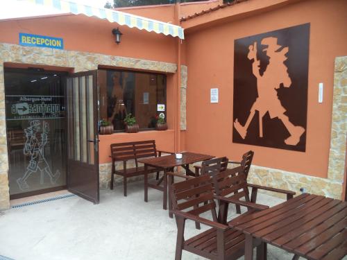 Iekārtas, Albergue de Peregrinos A Santiago in Belorado