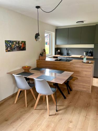 virtuve, Ferienwohnung Deep Mountain in Ofterschwang