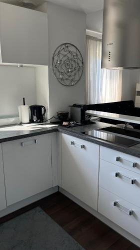 Cozinha, Apartament Morena in Piecki-Migowo