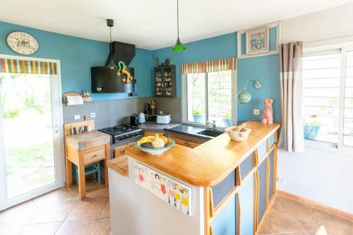 Kitchen, Maison Tizzano in La Treille