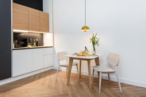 keuken, smartments Berlin City West in Berlin