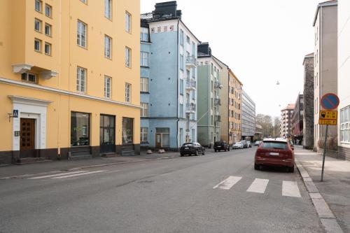 Exterior view, Vintage 1BR Apt in Kamppi with Perfect Location near Sibelius Park