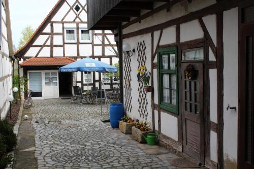 Erkély/terasz, Gastehaus Glaubenstein in Ebern