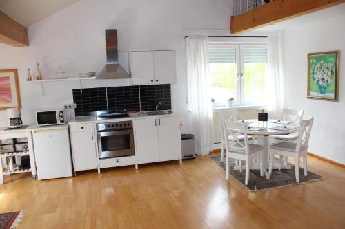 廚房, Ferienwohnung Nett in 布蘭肯海姆