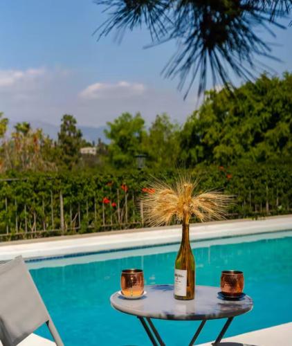 Hillside Retreat Heated Pool & Jacuzzi with Valley Views