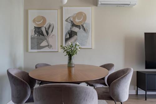 Phòng chờ chung/khu vực TV, Glow Apartments, Letnica - Apartamenty Sześć Letnica (Glow Apartments, Letnica - Apartamenty Szesc Letnica) in Letnica