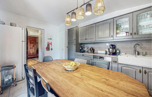 Kitchen, Awesome Home In Saint-Oradoux-De-Chiro in Saint-Oradoux-de-Chirouze