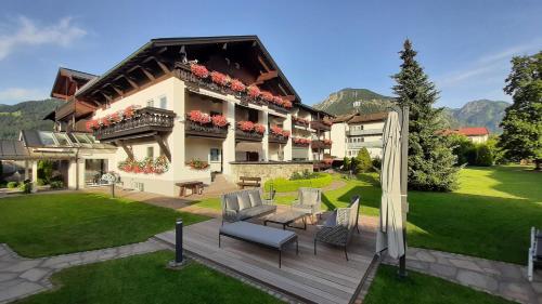 Utvendig, Hotel Garni Schellenberg in Oberstdorf sentrum