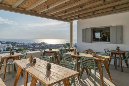 레스토랑, Athera Suites Mykonos in 미코노스