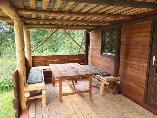 บริการและสิ่งอำนวยความสะดวก, Glamping maringotka Free country Vogelsang in คาสเปอส์เก โฮรี