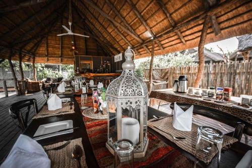 African Excursions Guest lodge in Khwai