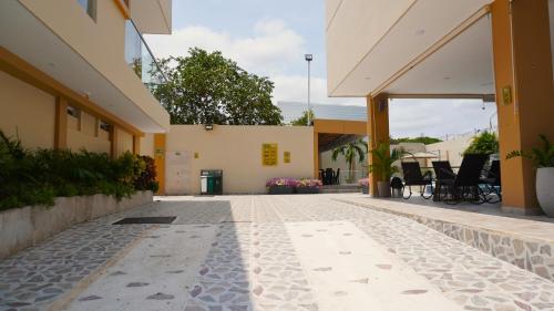Exterior view, Hotel y Cabanas Covemar in Covenas