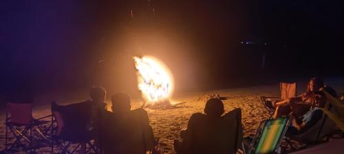 Domo Premium en la playa de Isla Portete in Mompiche