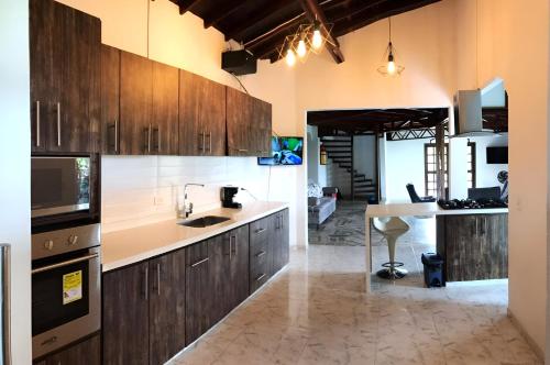 virtuve, Villa Lore, Descanso Cafetero in Buenavista (Quindio)