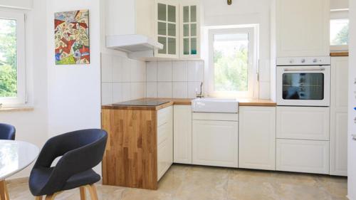 keuken, Seaview Villa Anita with Two Apartments and private Pool in Polje