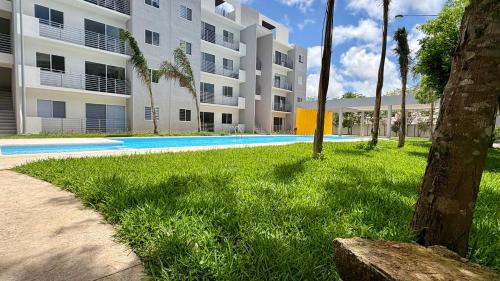 New apartment with 3 bedrooms, for 6 persons & 7 min from Maya train, Cancún