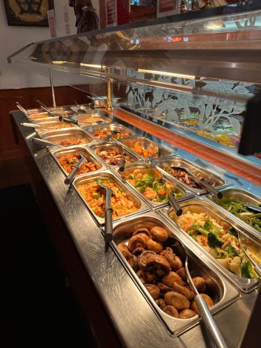 餐廳, Hotel Restaurant Ming Court in 許特根瓦爾德