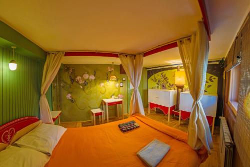 1 double bed