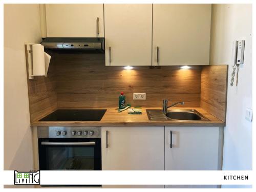 Κουζίνα, ACO Living - A cute Overnight in Klagenfurt