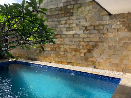 Swimming pool, Krasan Riverside Resort Jogja near Pinus Pengger Nature Tourism