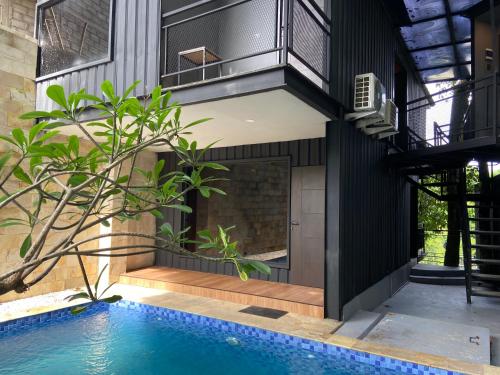 Exterior view, Krasan Riverside Resort Jogja near Pinus Pengger Nature Tourism