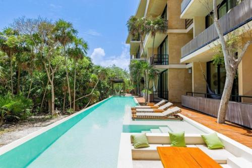 Apartment in Tankah Bay Tulum where Jungle meets Beach, Tulum