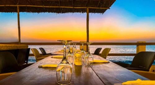 Restaurant, Villa Koté Océan (Villa Kote Ocean) in Toubab Dialao