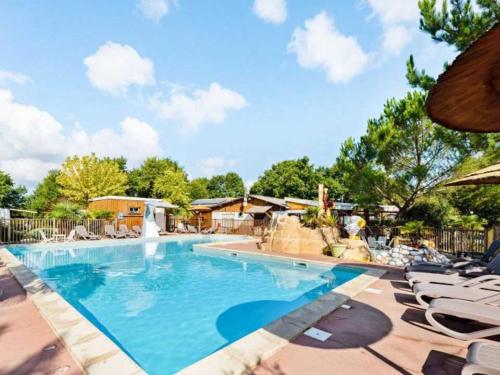 Mobilhome 4 étoiles - Piscine - eehdaf - Grayan-et-lʼHôpital