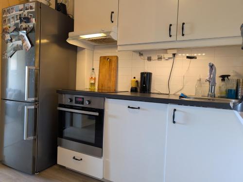 Spacious and cozy studio apartment with balcony in Sagene