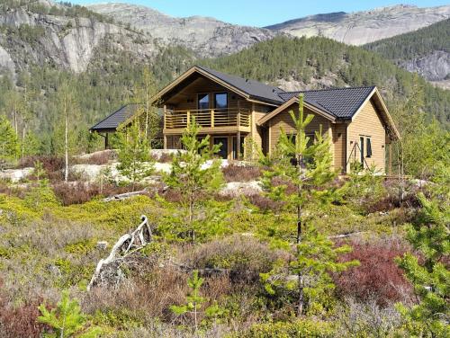 外部景觀, Lillelørdag Hytte - Stunning Holiday Home with Sauna in 弗羅達爾