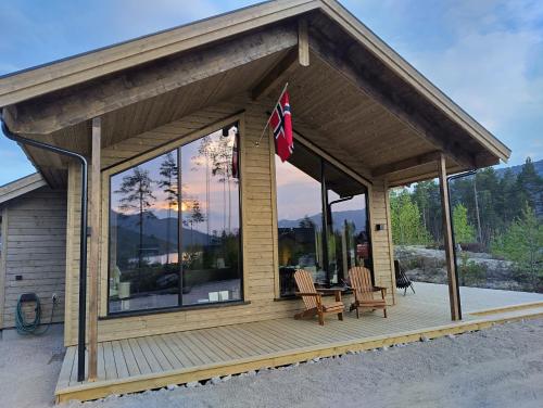 外部景觀, Lillelørdag Hytte - Stunning Holiday Home with Sauna in 弗羅達爾