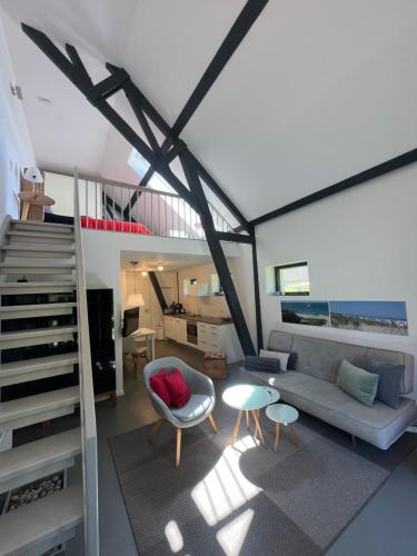 HAUS DOHRMANN - mit direktem Strandzugang,moderne, ruhig gelegene Ferienwohnungen mit Terrasse in Ostseebad Binz