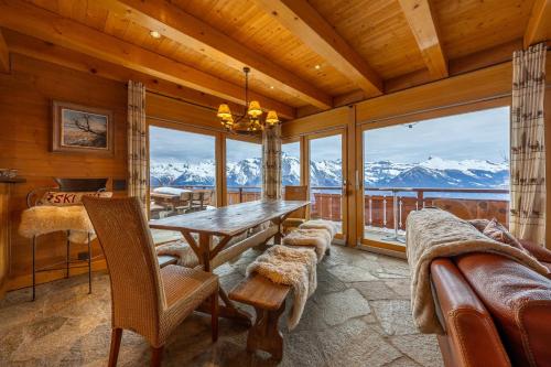 Facilities, Chalet Chafrebelle - sauna & view in Nendaz