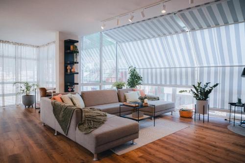 Central Penthouse No5 - sky view in Visp, Schweiz