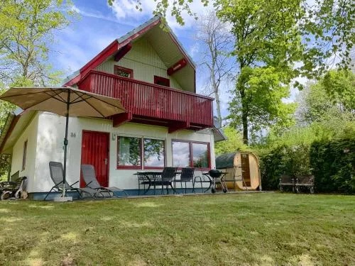 Natur pur mit Seeblick & Sauna - Ferienhaus Helly von Mein-Seepark in Kirchheim, Deutschland