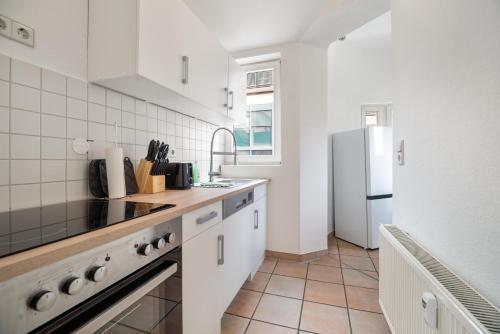 ห้องครัว, Schloss-Apartment KOSELIG in ไวมาร์