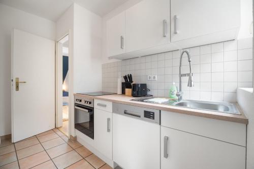 ห้องครัว, Schloss-Apartment KOSELIG in ไวมาร์