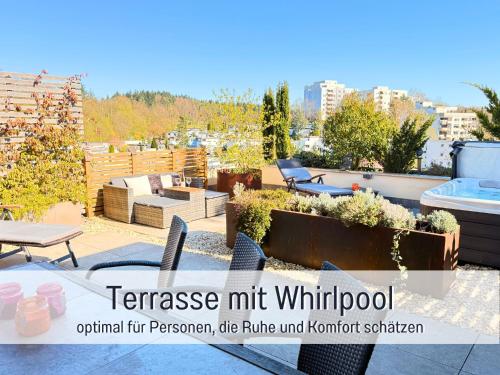 SONNENTERRASSE - 3 Schlafzimmer, Whirlpool & Alpenblick - Perfekt für Romantik oder Familienurlaub mit Kind , Hund willkommen by FerienWohnenAmSee -, Überlingen (photo 10)