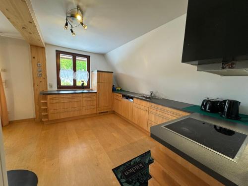 廚房, Ferienwohnung im Grünen am Rande von Weimar (Ferienwohnung im Grunen am Rande von Weimar) in 艾特斯伯格西德隆