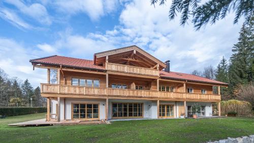 外部景觀, Alpenchalet am Hirschbach in 倫格里斯