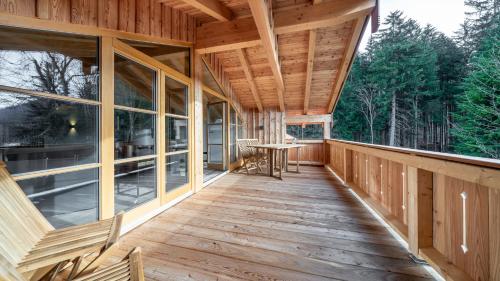 陽台/露台, Alpenchalet am Hirschbach in 倫格里斯