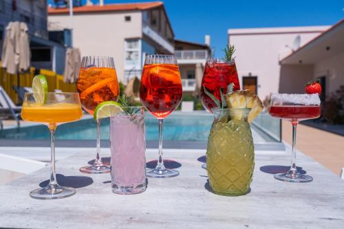 Bar/lounge, GAIA Suites in Fanari