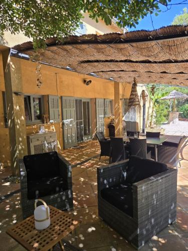 Terraza/balcón, La Croix-Valmer, Le Vergeron rez de jardin in La Croix-Valmer