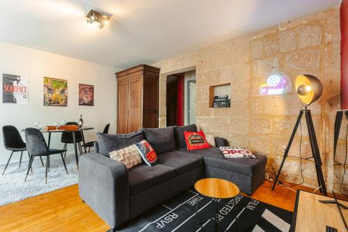 Olympia - Terrasse, Parking gratuit, Thème Cinéma, Coeur de ville, Rez de chaussée, Fibre, Tv 4K, Saintes (zdjęcie 6)